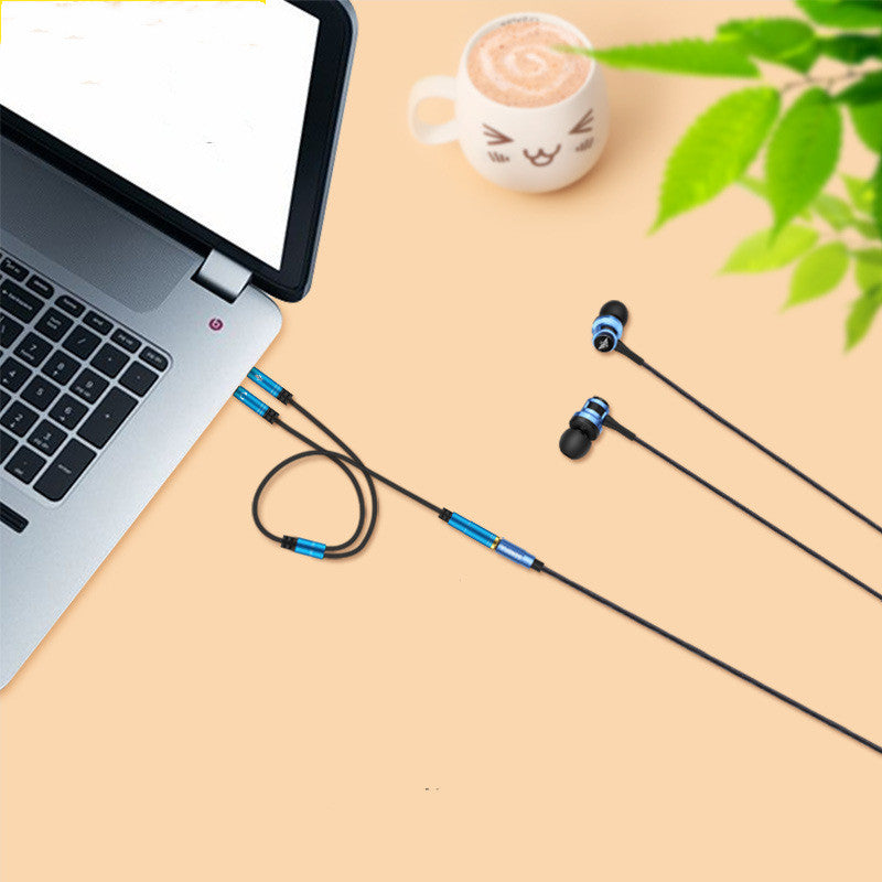 Casque de téléphone 3.5mm connecteur rond pour PC de bureau Notebook 2 en 1 câble adaptateur