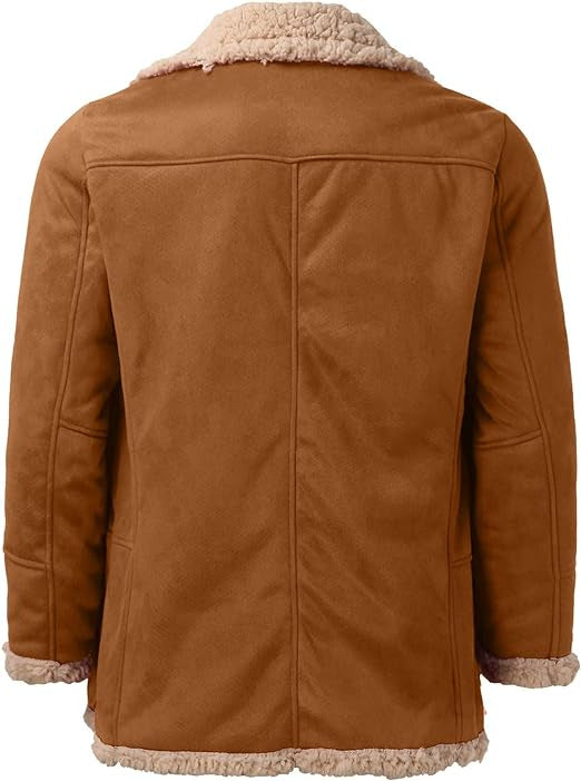 Veste rembourrée intégrée en fourrure pour homme de mode