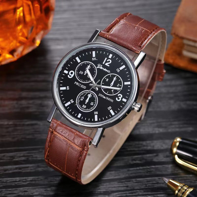 Fashion Casual All-matching Montre Quartz Homme