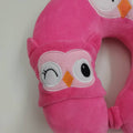 Cute Owl UShaped Travel Cou Oreiller en peluche douce Support de cou Oreiller