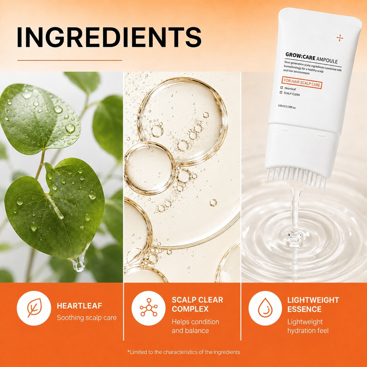 Sérum de soins capillaires