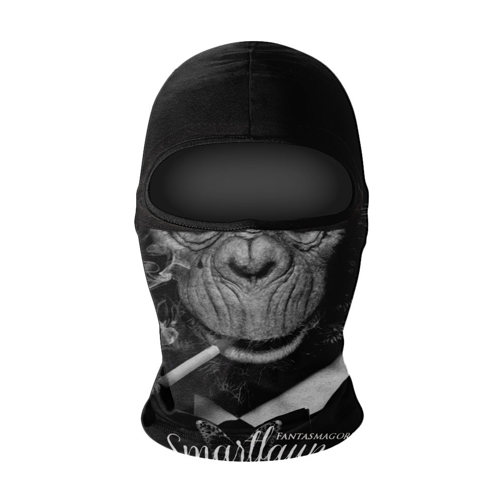 Summer Breathable Full Face Outdoor Protection solaire Séchage rapide Ice Silk Headgear