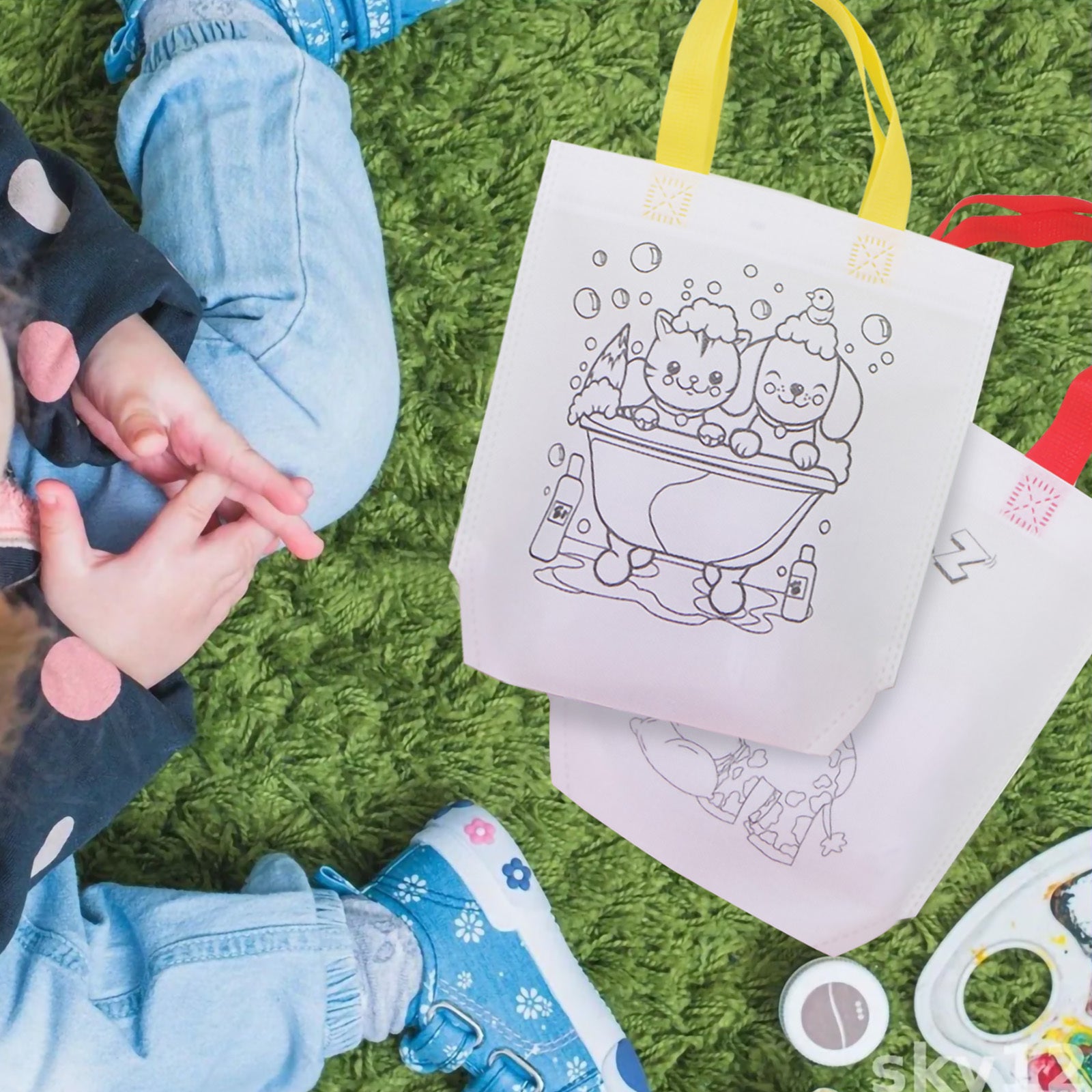 20 Mignon Coloriage Page Sacs Cadeaux pour les Fêtes de Noël Coloriage Page Sacs de bricolage