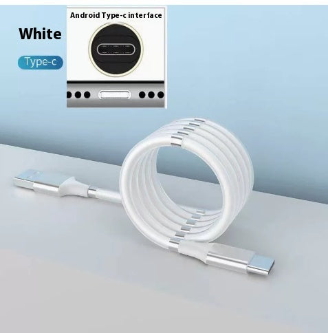 Cable de stockage de données de voyage magnétique portable Type-c