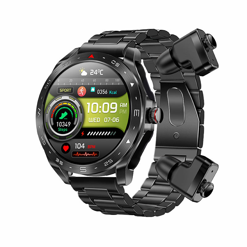 T95 Smart TWS 2-en-1 HD Bluetooth Rappel Surveillance de la santé