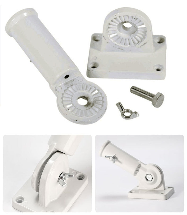 180 Degree Ajustable Outdoor Aluminium Alliage Flagpole Base