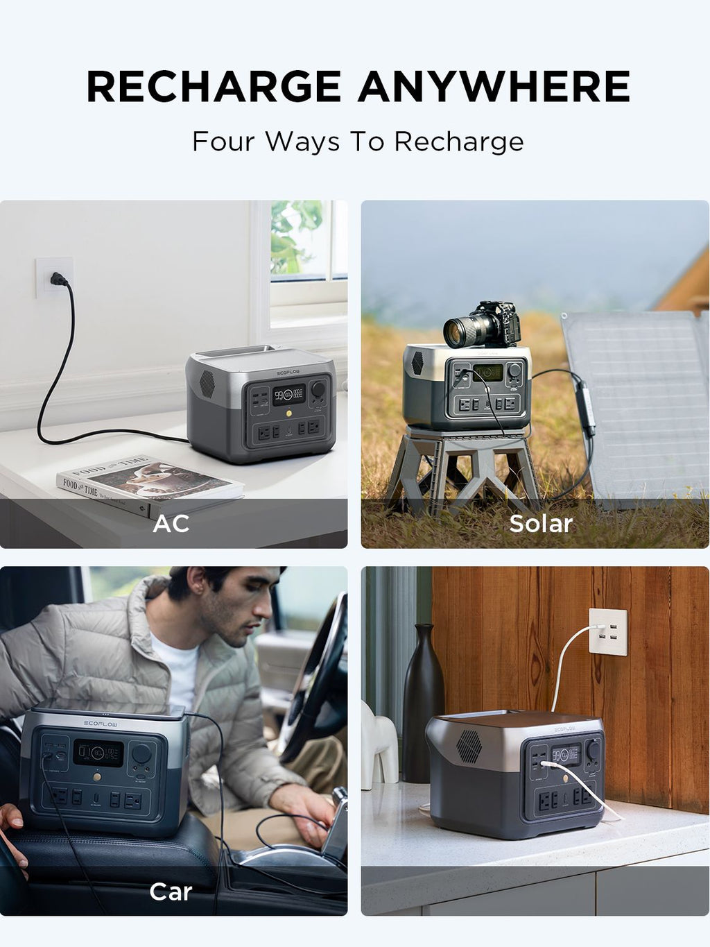 Portable Mobile Lithium Fer Phosphate Alimentation Évacuation d'urgence haute puissance