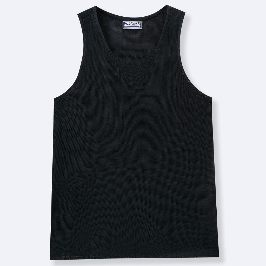 L'été des hommes de couleur solide sans manches sans manches Tank Top