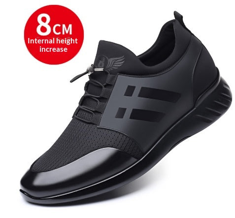 Hommes Hauteur intérieure 8cm Grande Chaussures Casual