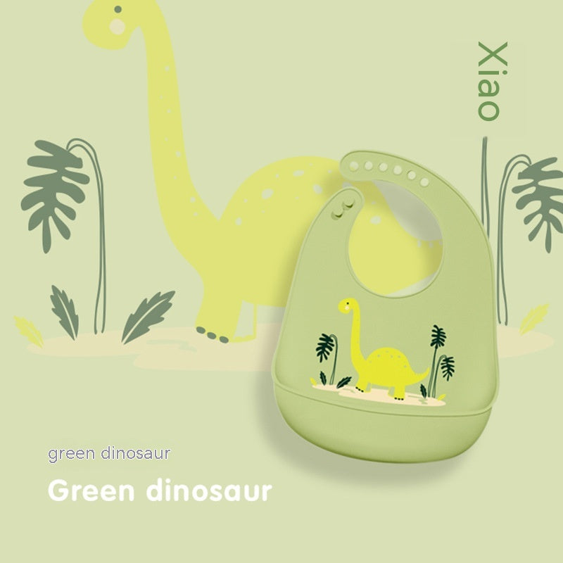 Baby Anti Dirt et Waterproof Food Grade Silicone Mouthwash