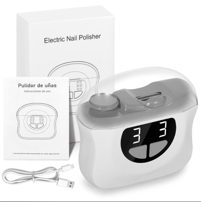 Clippers à ongles électriques à double vitesse entièrement automatique