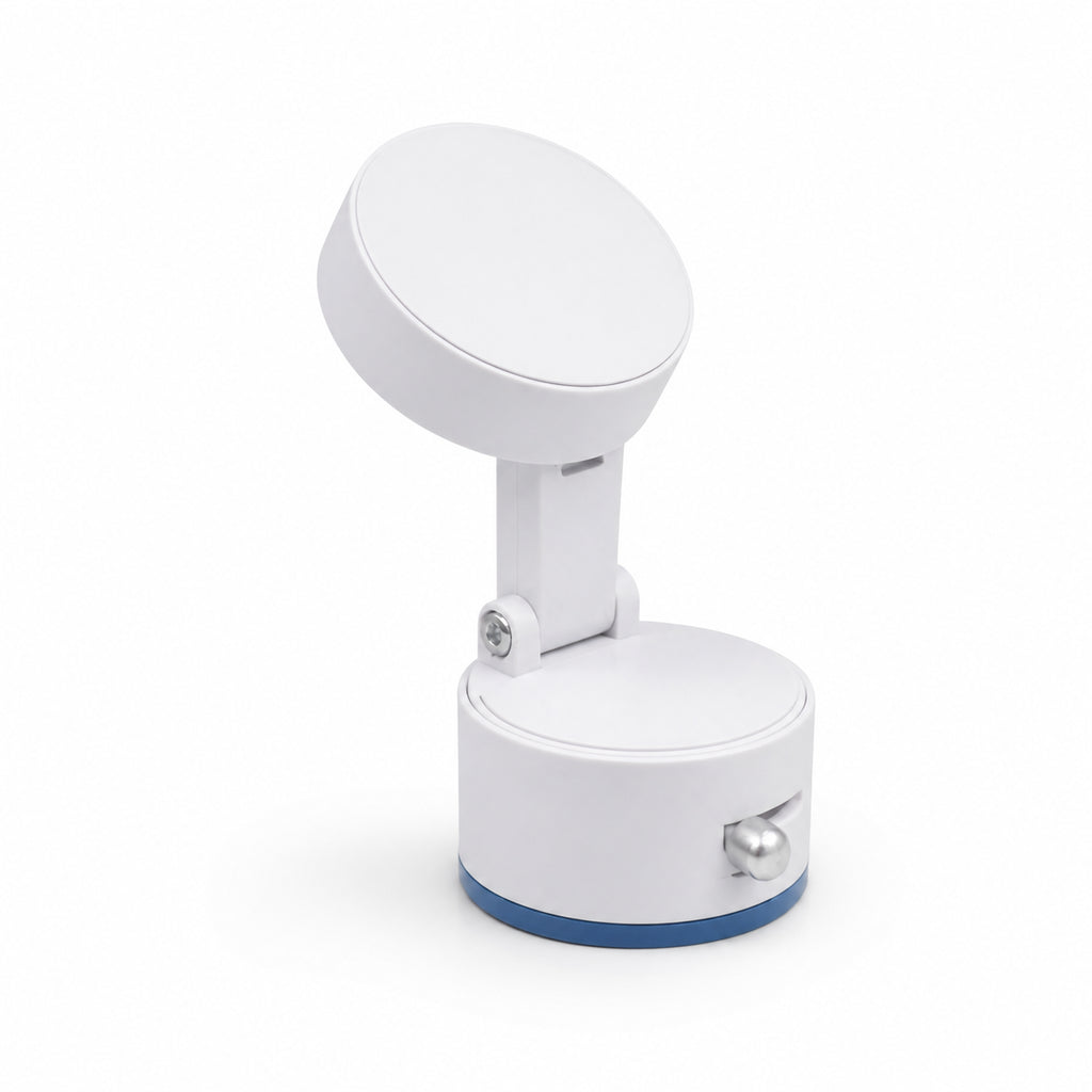 Support de téléphone mobile Pliage magnétique Rotation 360° 180° Angle réglable blanc