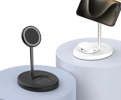 30W Vertical Wireless Charger Fast Charging with Cooling Hole No Overheating
