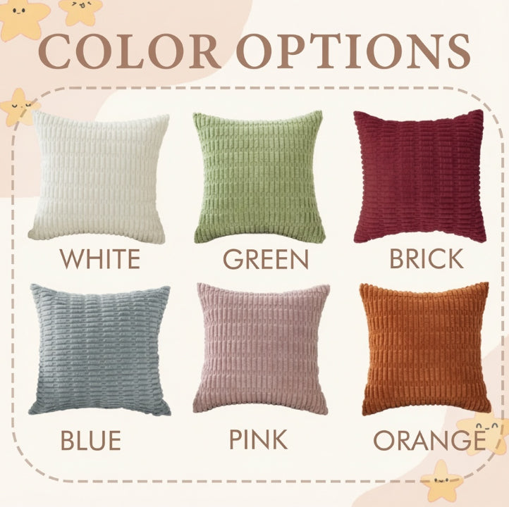 Couvercle de coussin brodé personnalisé