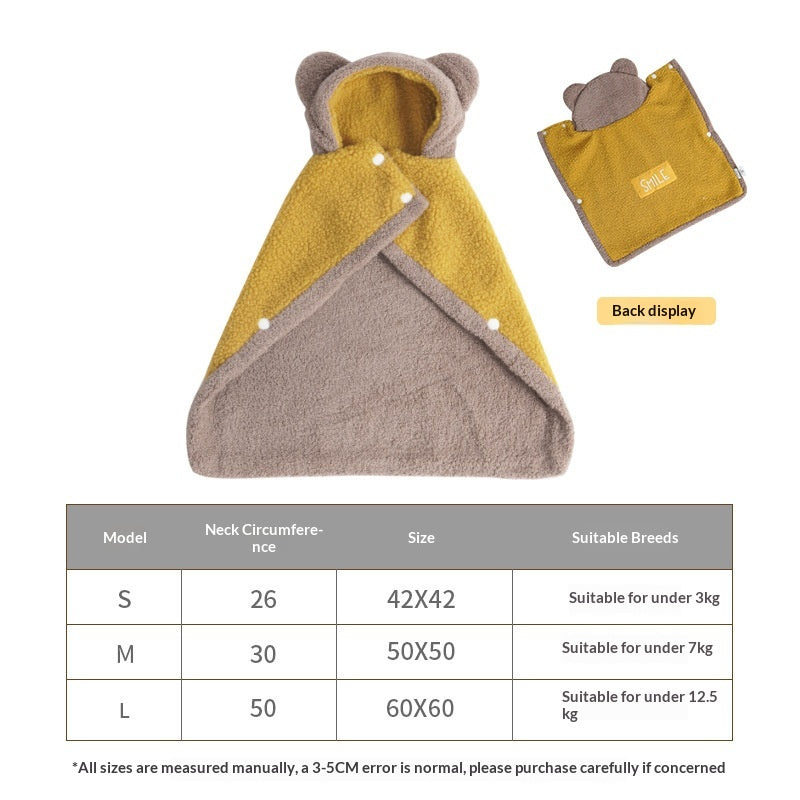 Couverture pour animaux de compagnie, vêtements pour chiens, tenue d'hiver pour chiens de petite et moyenne taille