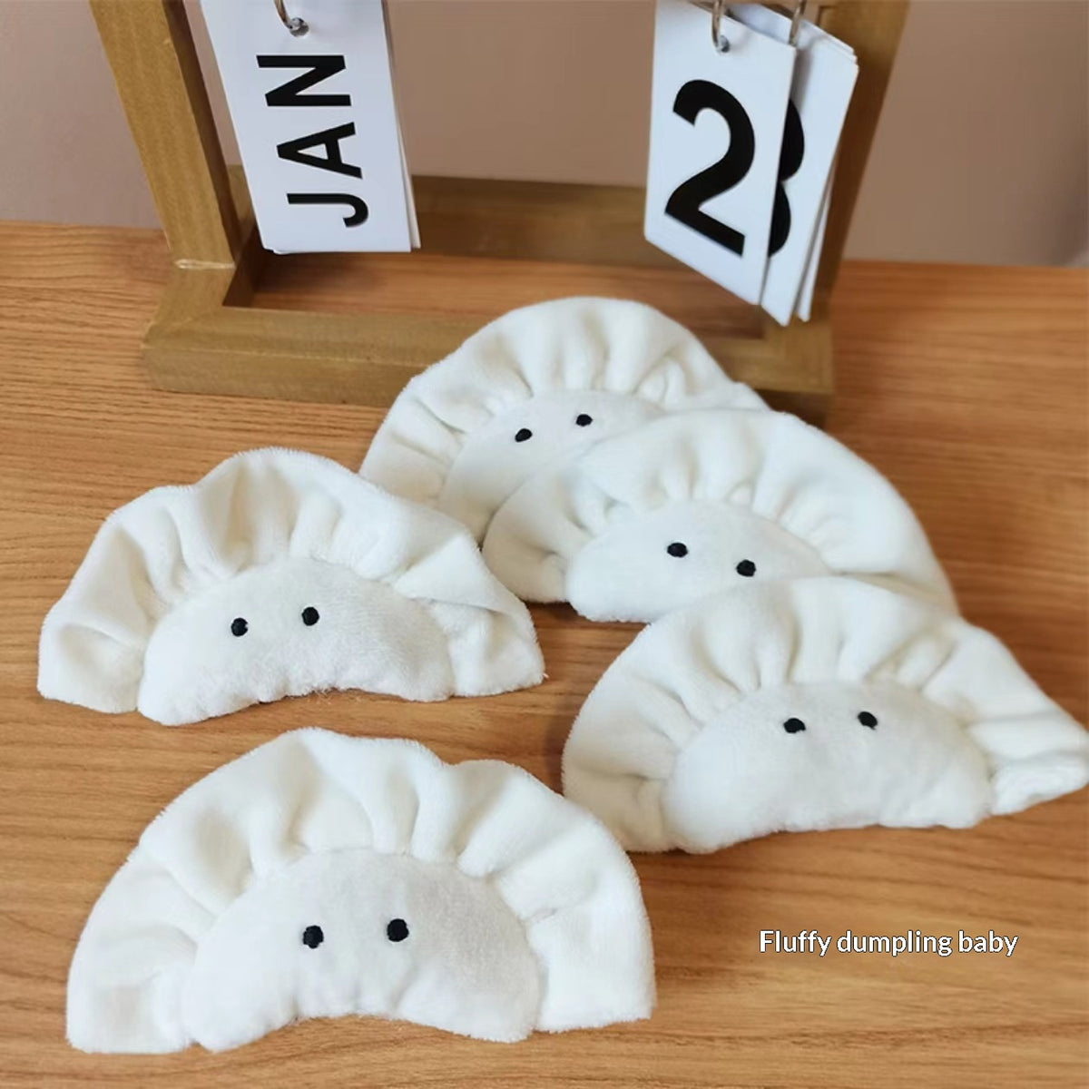 Cute Dumpling peluche jouet pendentif sac porte-clés