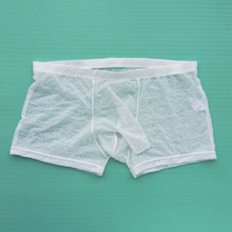 Internet Celebrity Ice Silk Underwear Hot-seller Bullet Separation Boxers