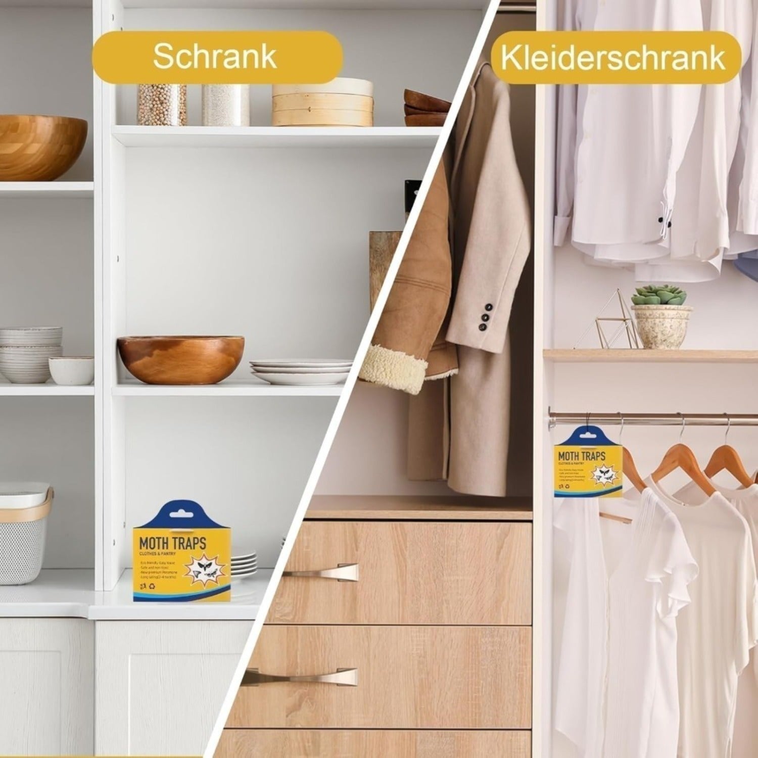 Set de 20 vêtements pour placards et rangements