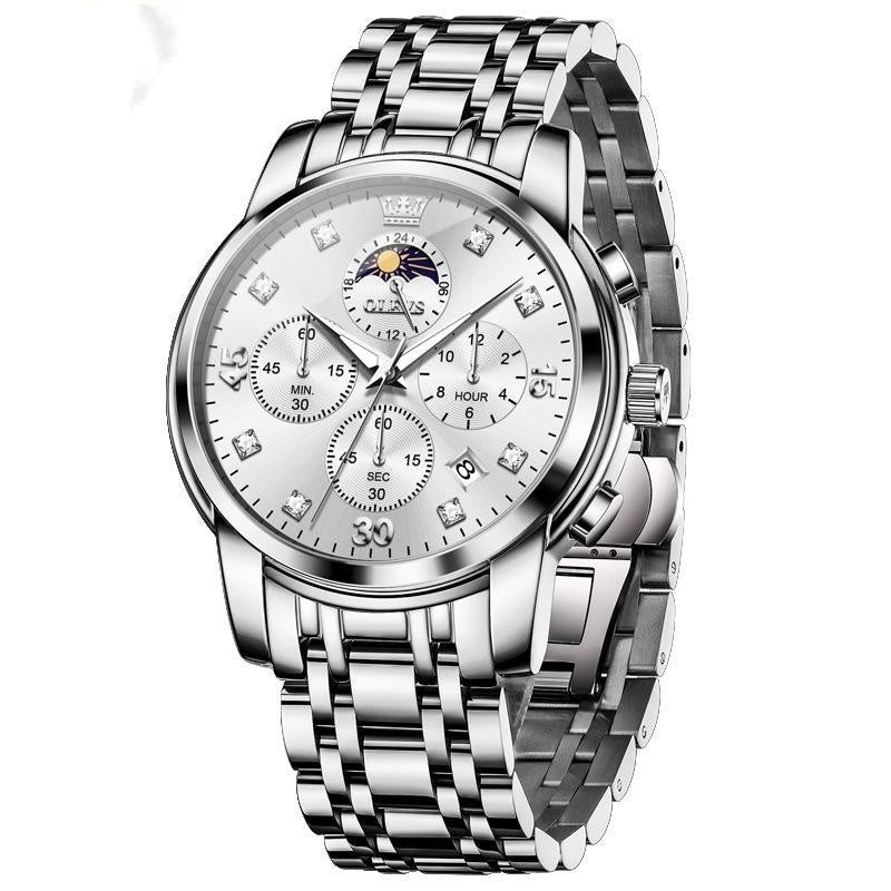 Montre homme Quartz multifonctionnelle