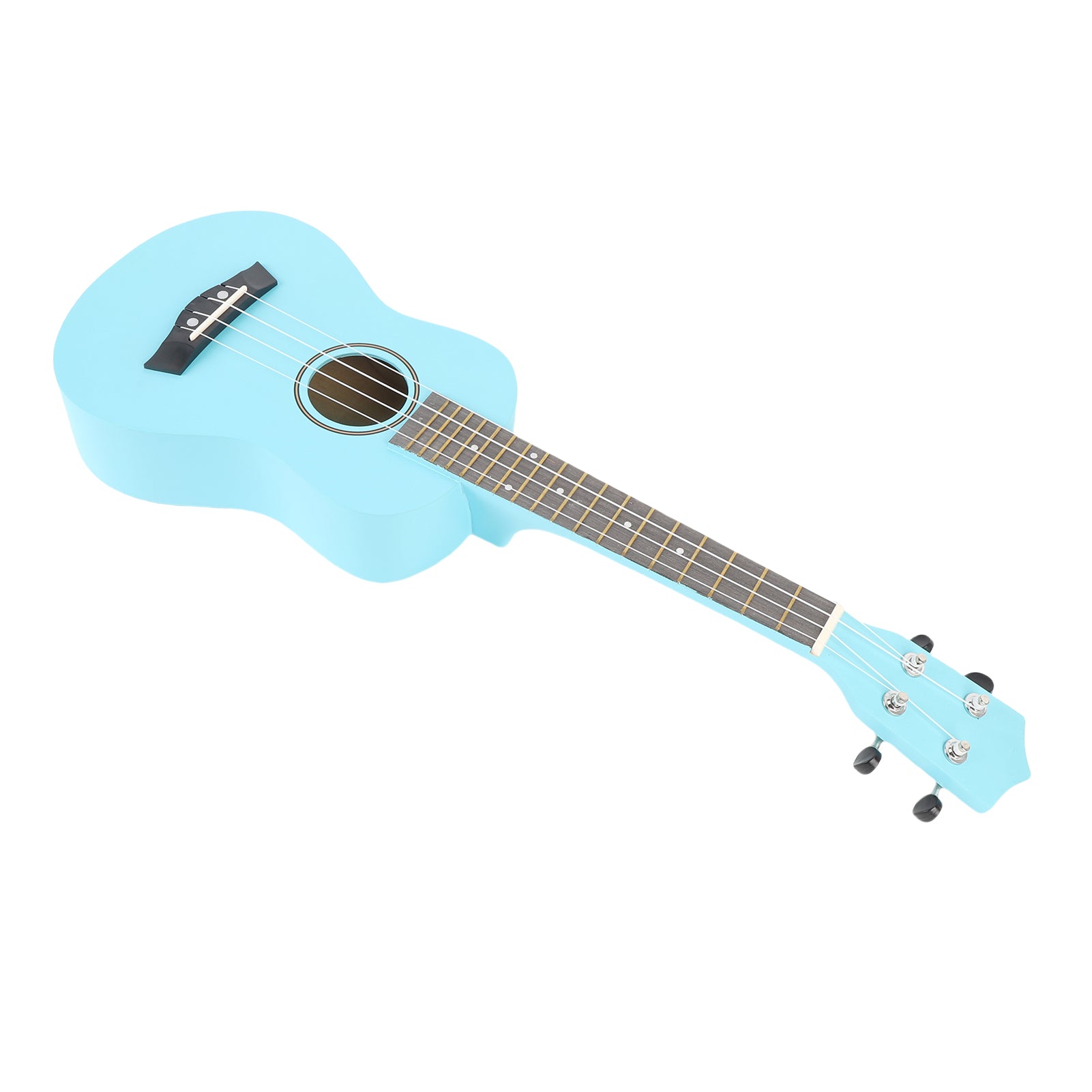 61cm Ukulele Kit de démarrage Basswood Ukulele pour débutant avec ton tuner numérique changeant Cl