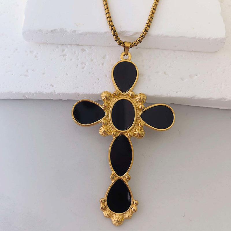 Collier de pendentif en acier inoxydable