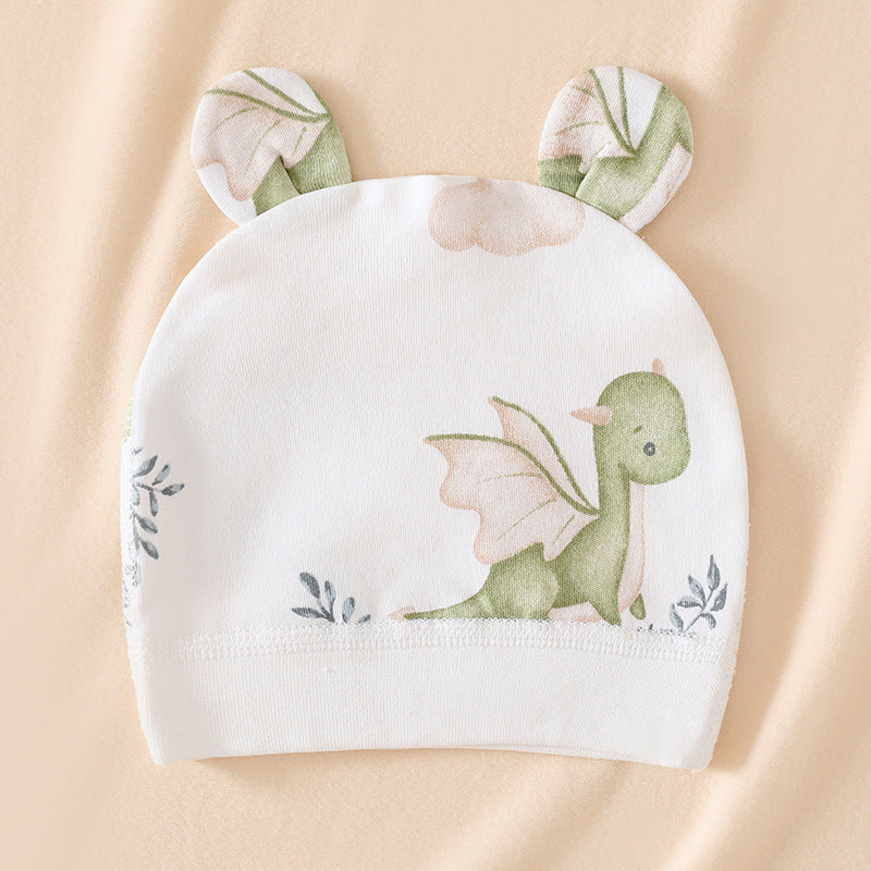 Chapeau bébé porte de protection en coton double couche