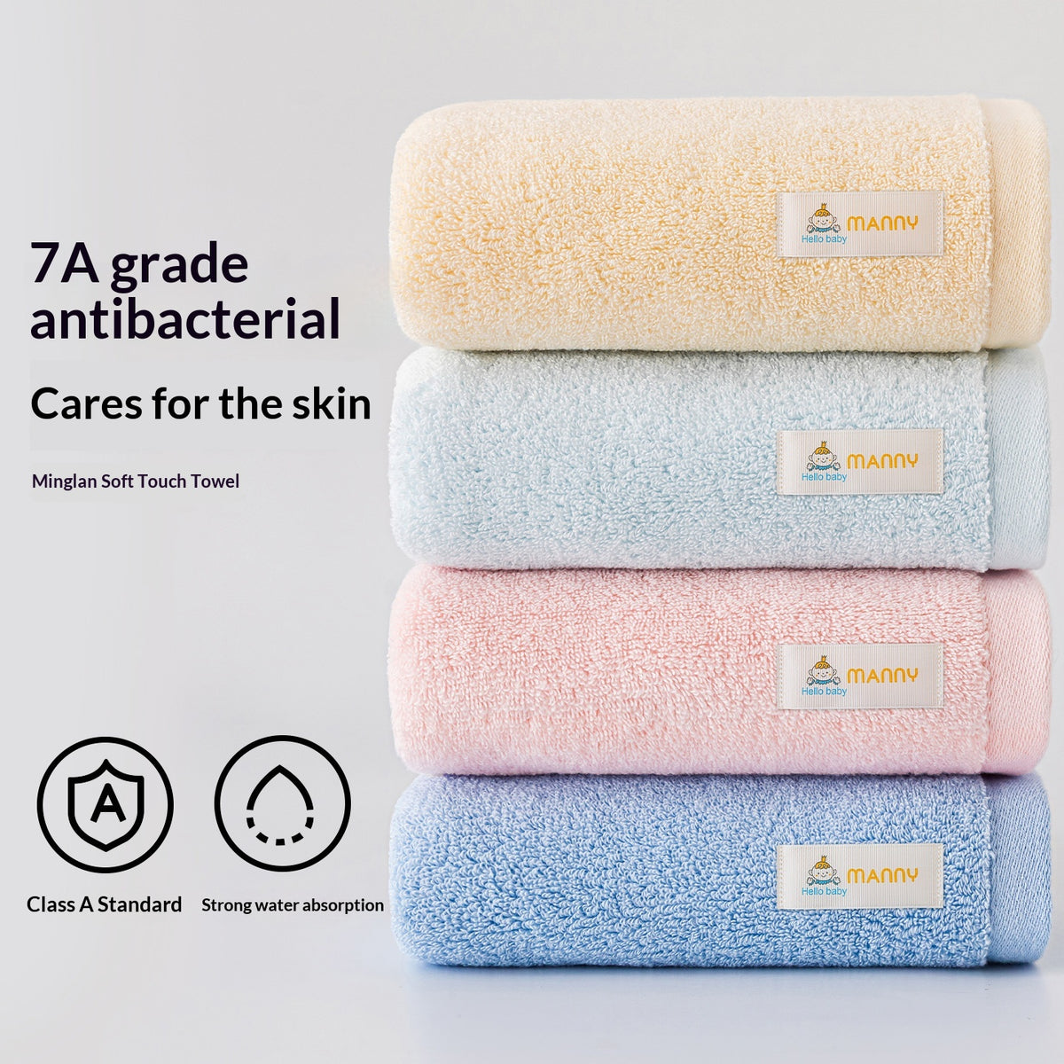 Class A Xinjiang Pure Cotton Face Towel