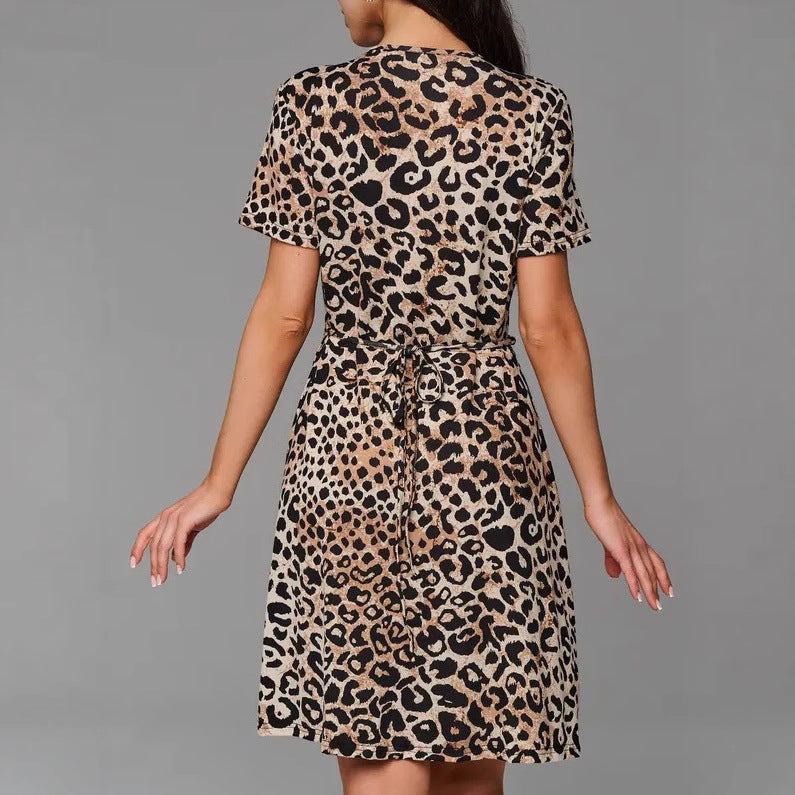 Robe courte casual une pièce pour femmes