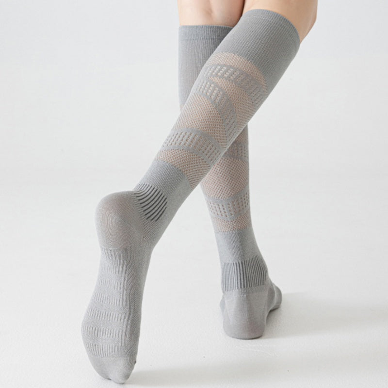 Chaussettes athlétiques ultra-mince, légèrement comprimées et respirables