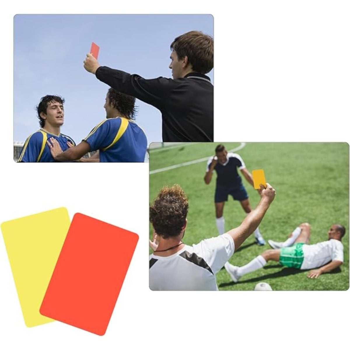Jeu de cartes d'arbitres de sport: Whistles de football