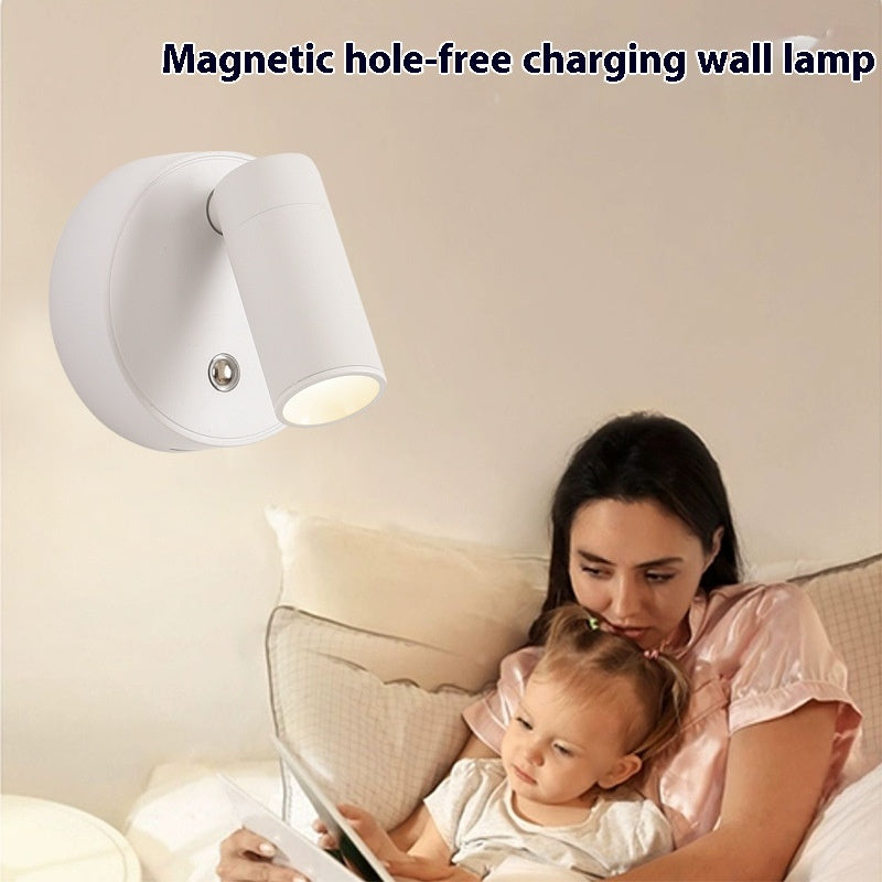 Wi-Fi gratuit sans punch côté lampe murale rechargeable