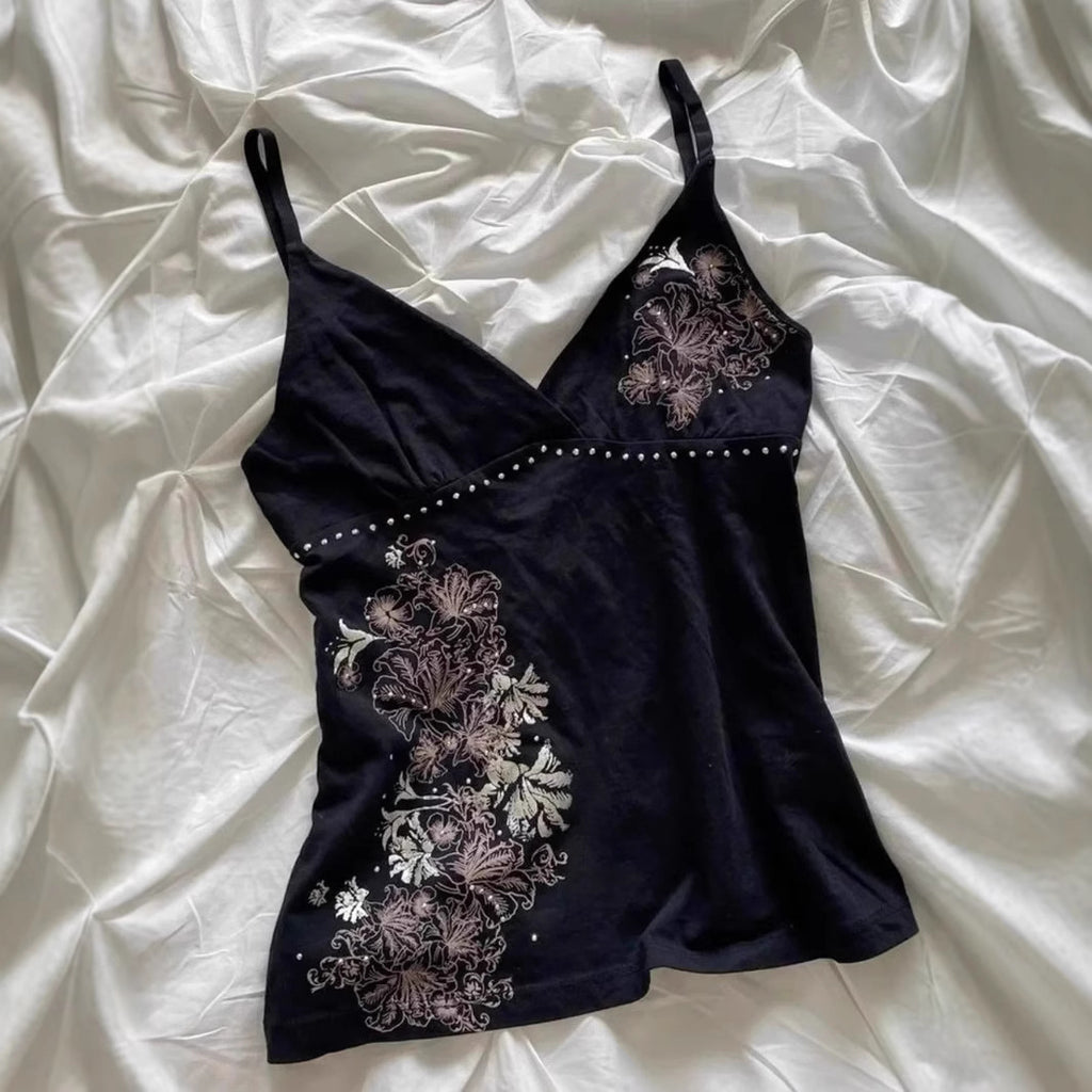 PrintempsÉté Arrivée Femmes Slim-Fit Strapless Top avec l'impression Resort-Style