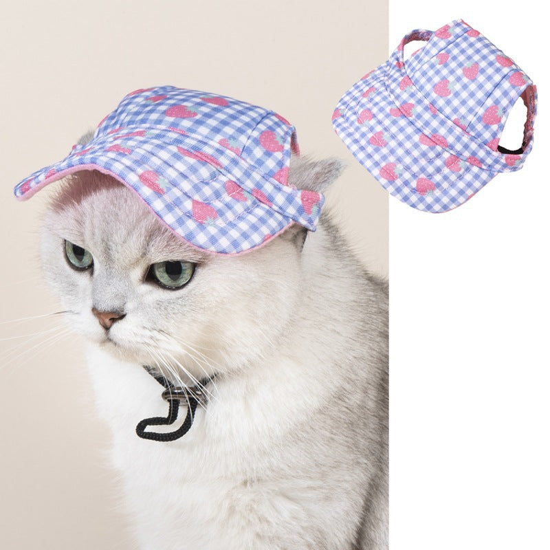 Pet Baseball Cap Loisirs Sports Protection contre le soleil
