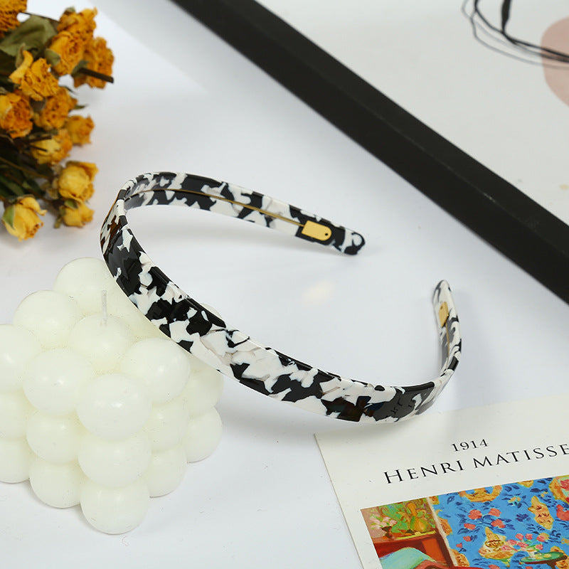 Style coréen Ins ornement Acétate Accessoires capillaires Hawksbill Couleur Bandeau