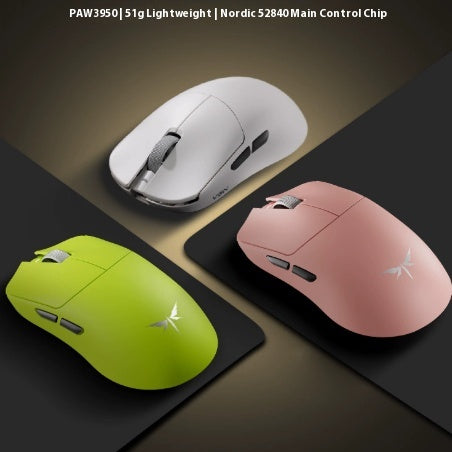 Souris de jeu sans fil Tri-mode longue durée pour ordinateurs portables