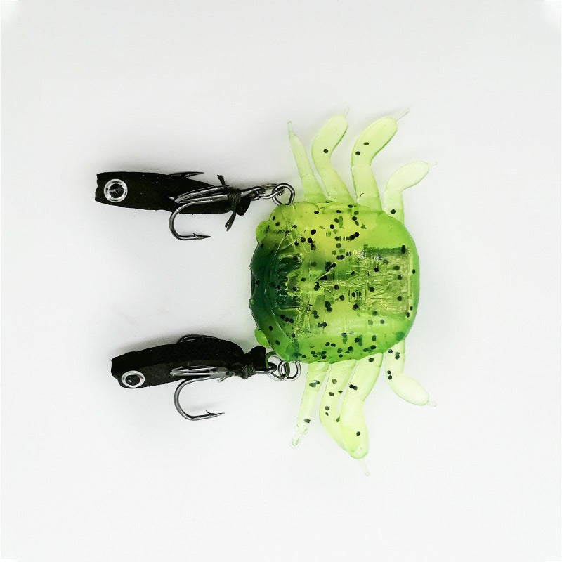 Crabe Lure Submersible Long S Paquet Lead Trois Crochets Lure Bait