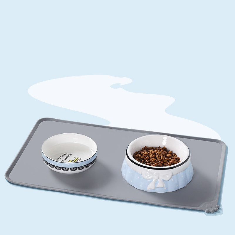 Usine Vente directe Voiture Silicone Pet Placemat Chiens et chats Pet Imperméable Insul
