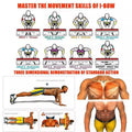 28 en 1 Push Up Rack Board System Fitness Workout Train Home Gym Exercise Stands