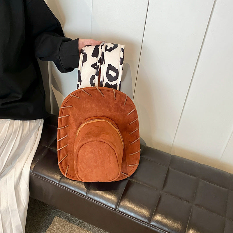 Sac à dos rétro de style cartoon créatif pour les étudiants
