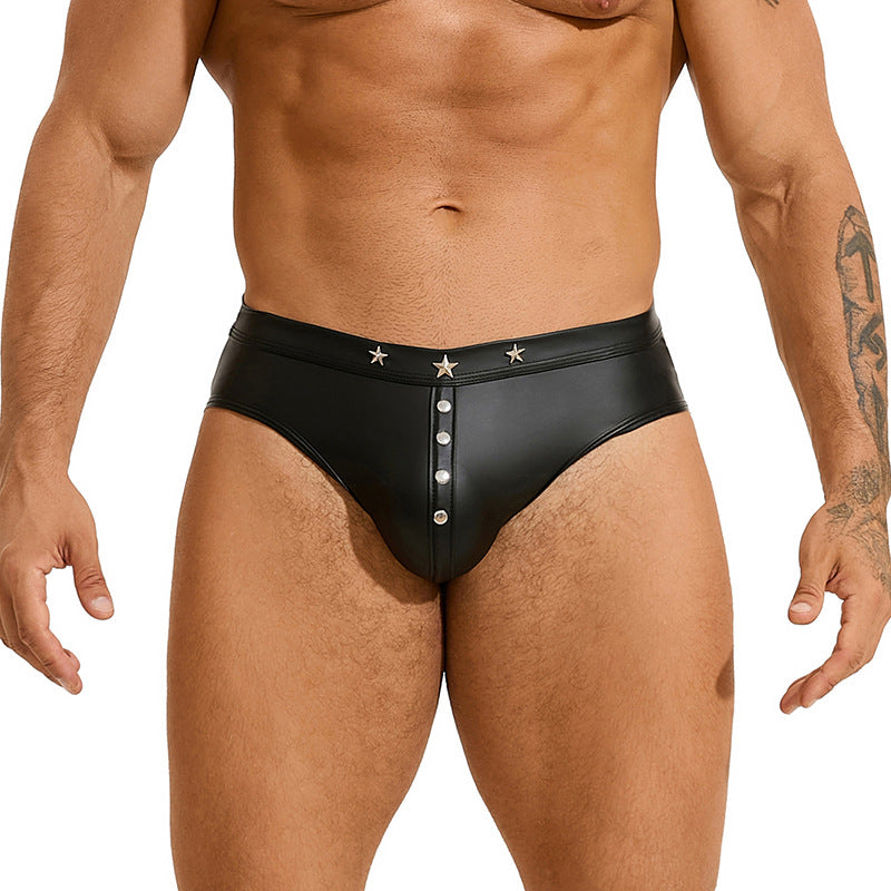 Sous-vêtements en cuir pour hommes