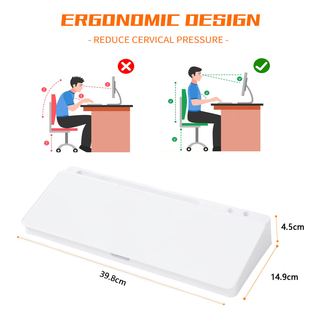Tablette de stockage de tableau blanc de bureau