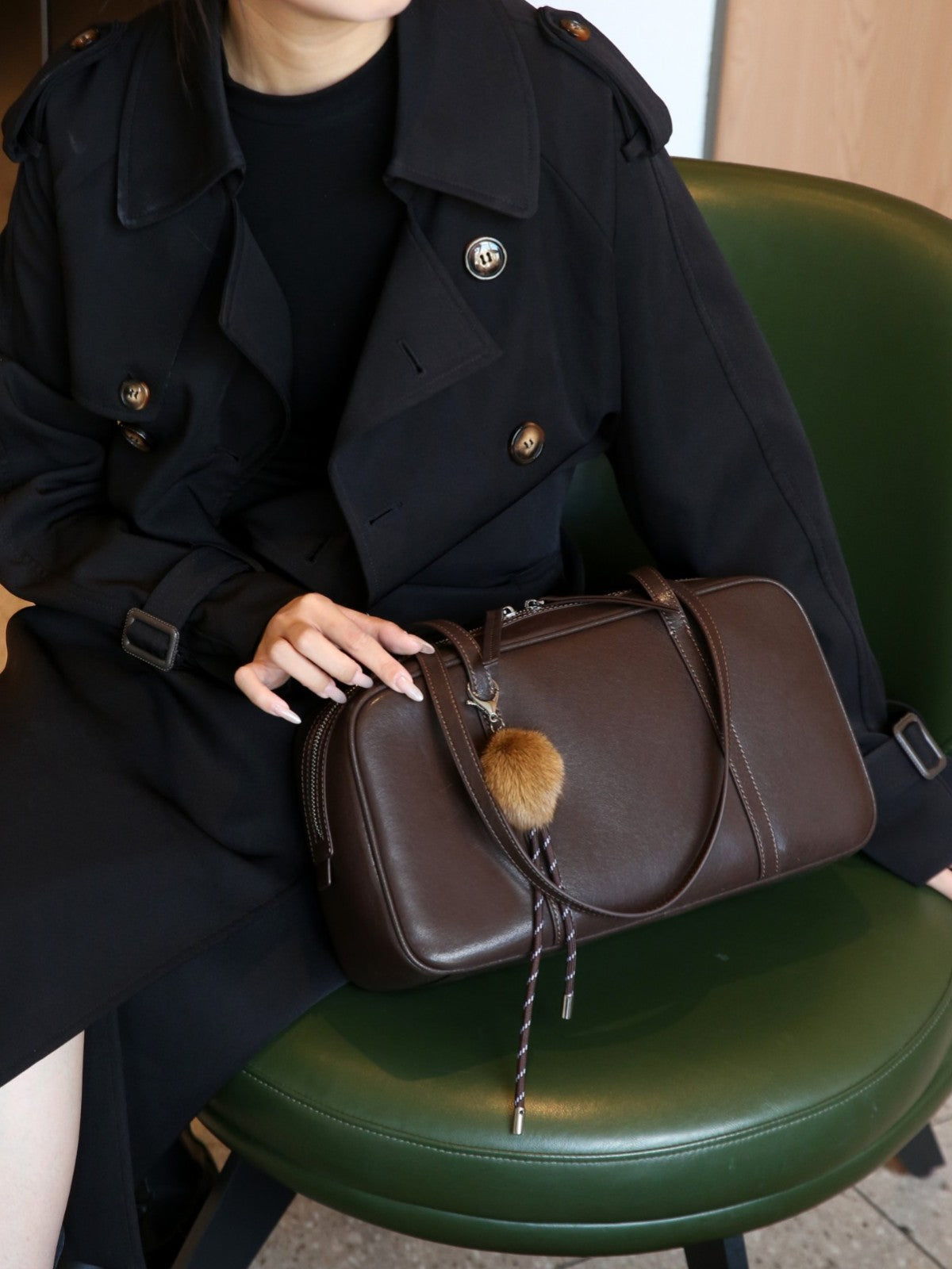 Sac de femme en cuir véritable