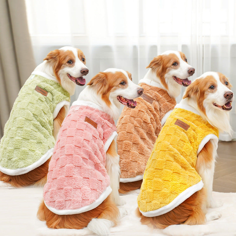 Vêtements de coton d'hiver d'automne pour animaux de compagnie