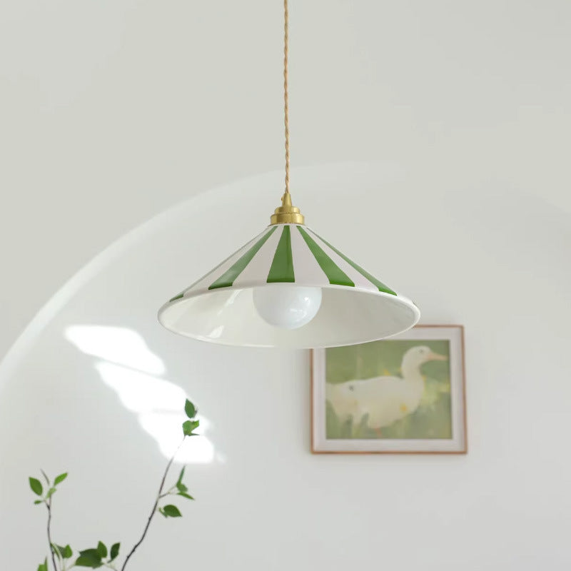 Lampe de pendentif en céramique créative minimaliste moderne