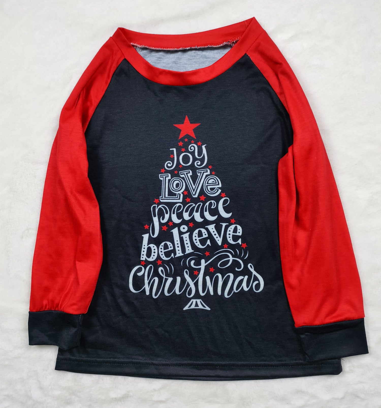 Vêtements de maison imprimés pour parents et enfants de Noël