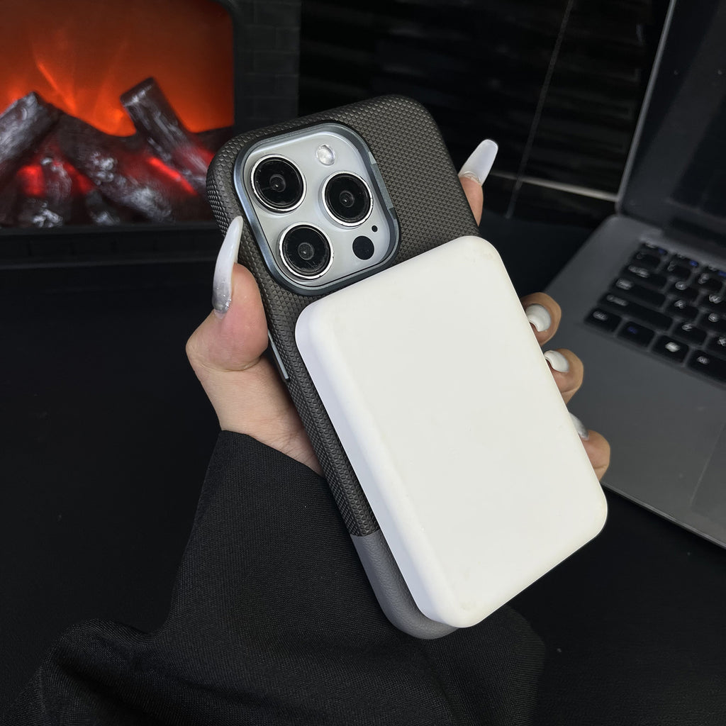 Case de téléphone Dragon échelle Texture pointure en cuir magnétique tout inclus résistant à la chute