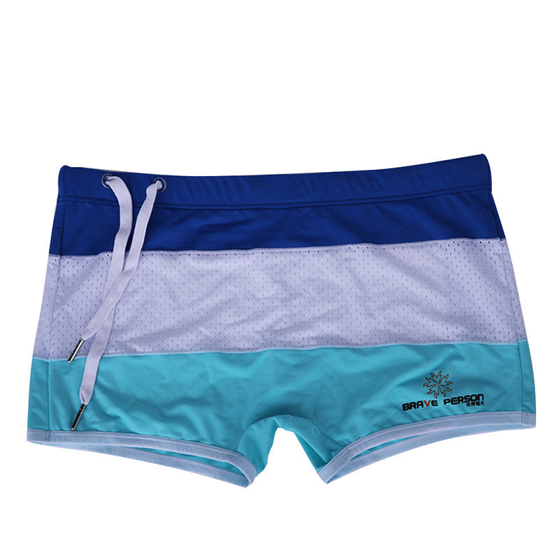 Boxers de maillots de bain en polyester pour hommes
