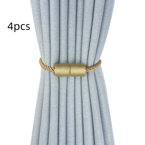 Bande de rideau cylindrique Boucle magnétique sans installation