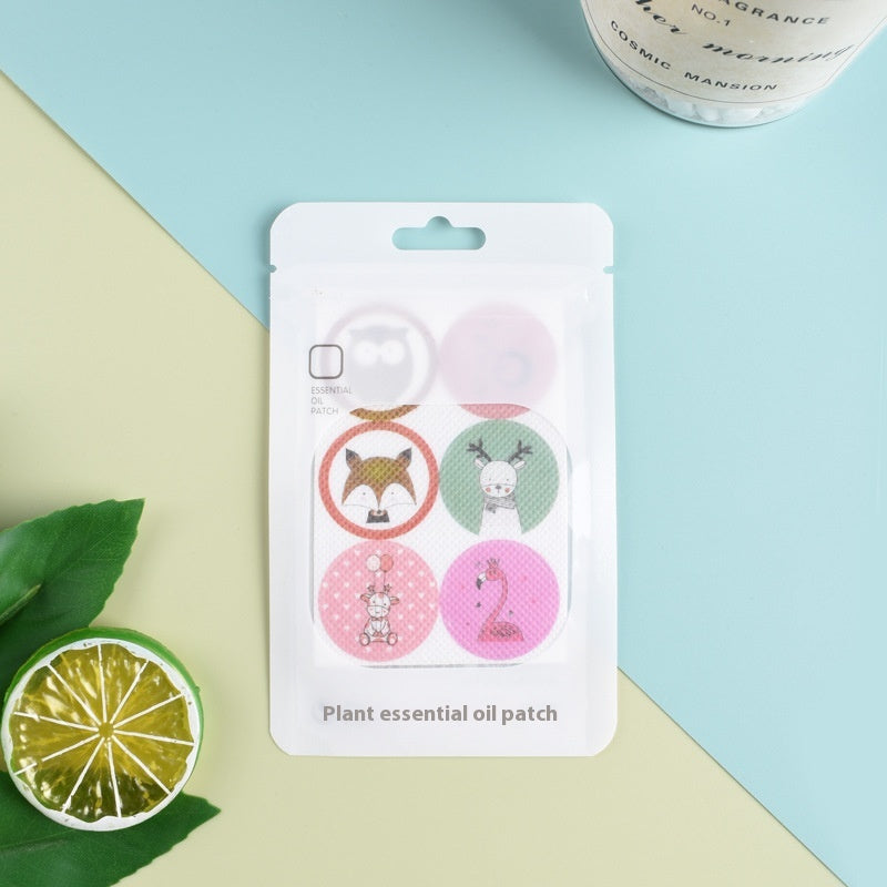 Stickers Huile Essentielle de Plante Pour Enfants Extérieurs