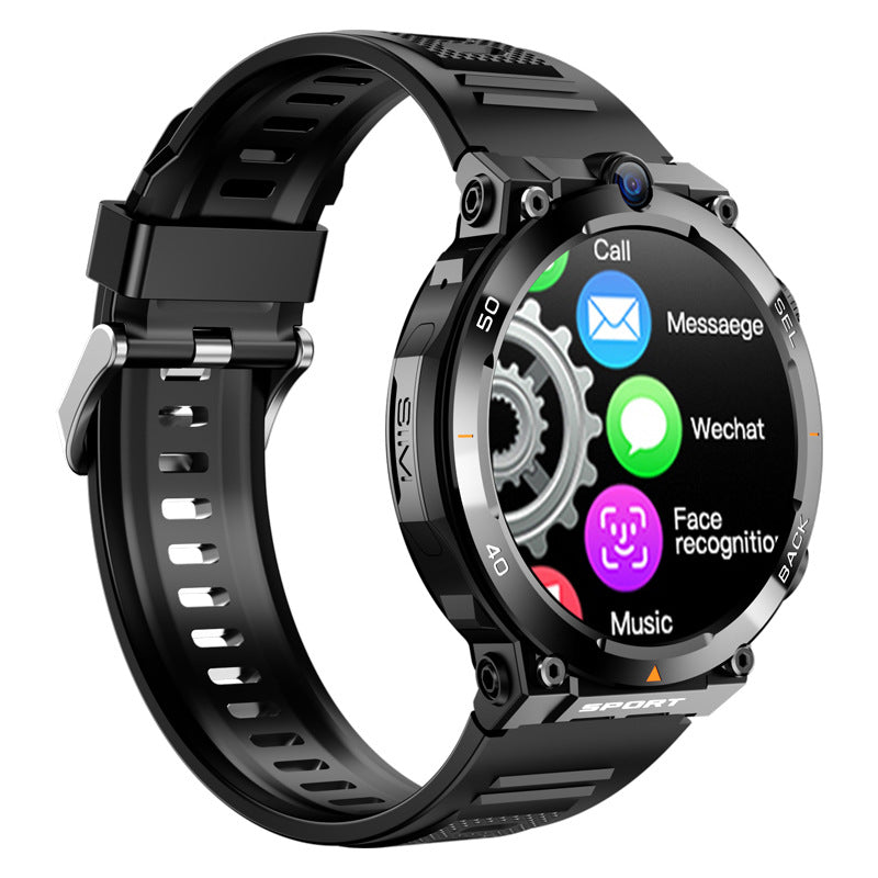 H10 écran rond Smart Watch Nfc contrôle d'accès Photo Playstore lampe de poche